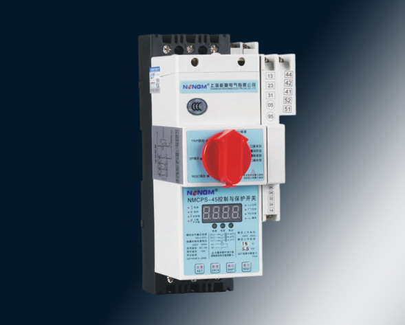 NMCPS控制與保護(hù)開(kāi)關(guān)系列產(chǎn)品，主要適用于交流50Hz，額定電壓400V，額定電流自0.16A至125A電路中。用于接通、承載和分?jǐn)嗾l件下包括規(guī)定的過(guò)載條…